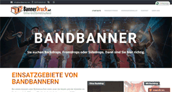 Desktop Screenshot of bandbanner.net